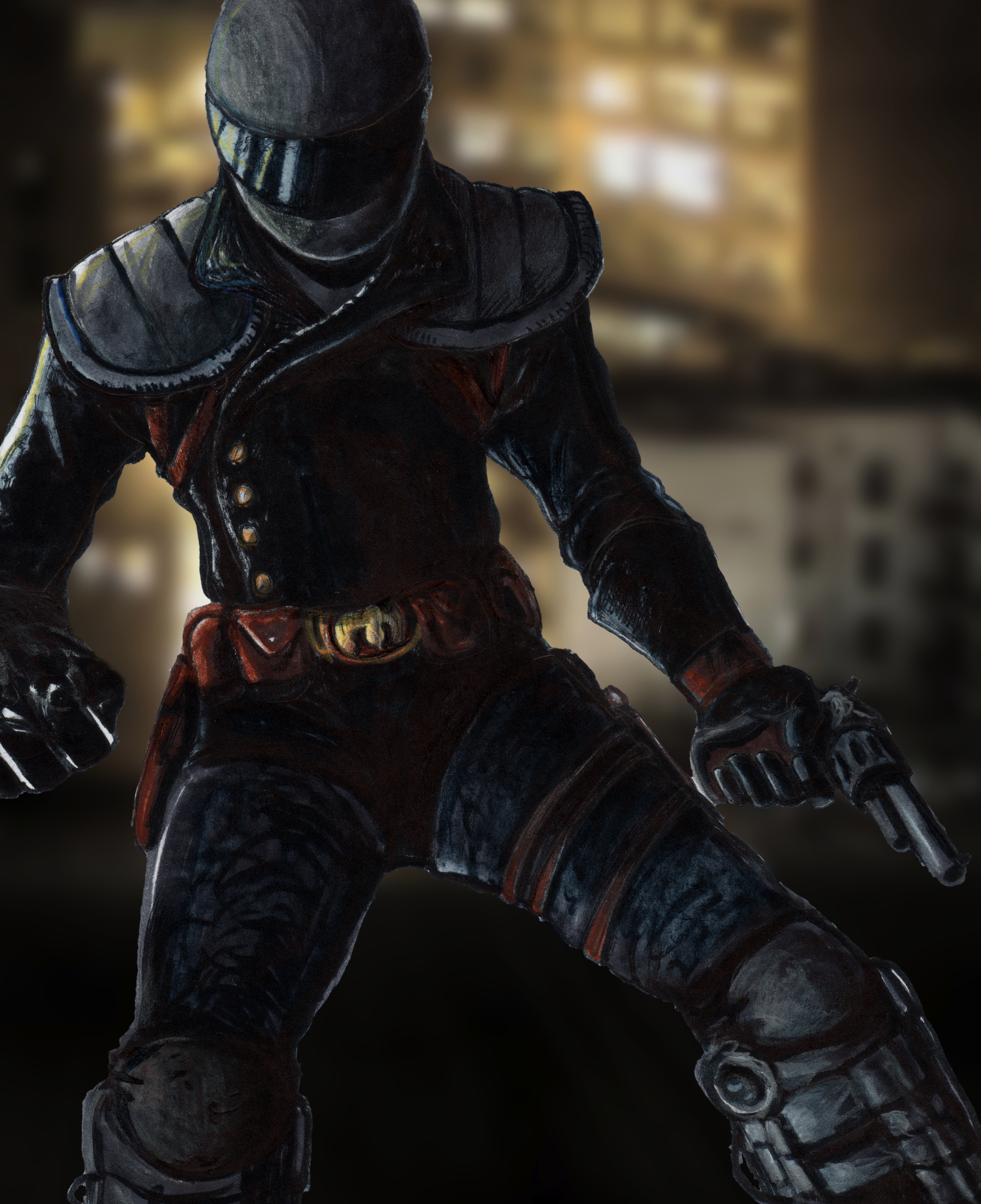 Black Dove concept art